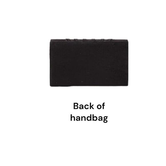 Classic Black Envelope Clutch - Picture 4 of 4